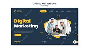 digital marketing landing page