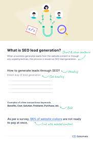 seo lead generation